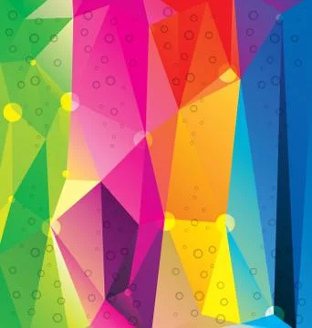 Abstract triangles Stock Illustration