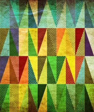 Abstract triangles Ilustração Stock