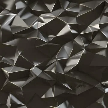 Abstract triangles low poly facet background Stock Illustration