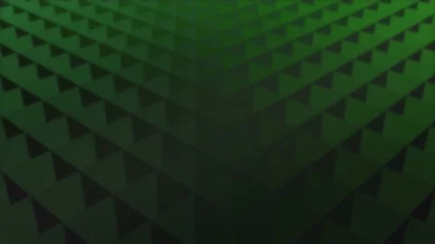 Abstract triangles pattern background green Video stock 201099504