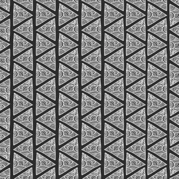 Abstract Triangles Seamless Pattern Stock-Illustration