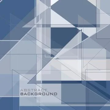 Abstract triangular background Stock Illustration