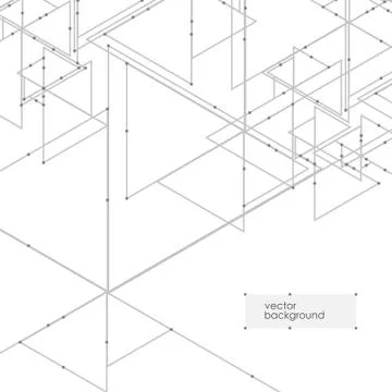 Abstract triangular background Stock Illustration