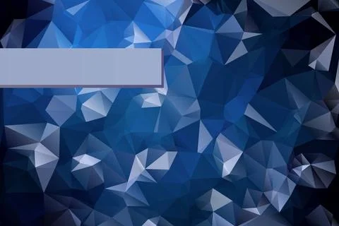 Abstract triangular blue background with polygonal abstract shap Abstract ... Stock Photos