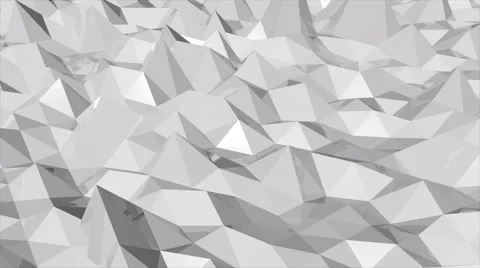 Abstract triangular crystalline background animation Stock Footage 66178220