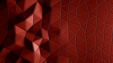 Abstract triangular crystalline background animation. 4K Stock Footage 86134134
