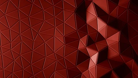 Abstract triangular crystalline background animation. 4K Stock Footage 86195832