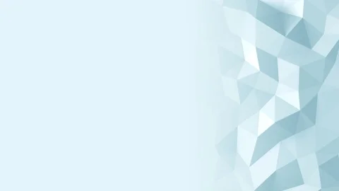 Abstract triangular crystalline background animation. 4K Stock Footage 87264105