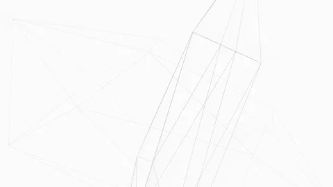 Abstract triangular forms background. Loopable geometric polygon motion Stock Footage 140149437