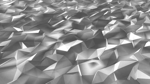 Abstract triangular forms background. Loopable geometric polygon motion Stock Footage 140150111