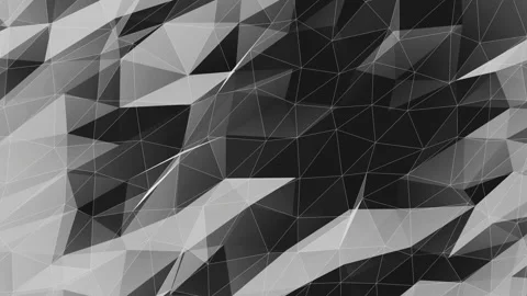 Abstract triangular forms background. Loopable geometric polygon motion Stock Footage 140150123