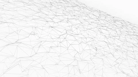 Abstract triangular forms background. Loopable geometric polygon motion Stock Footage 140150142