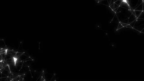 Abstract triangular forms move. Design concept. Geometric and abstract Video stock 114113006