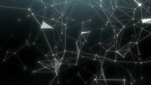 Abstract triangular forms move.Geometric and abstract background for Stock Footage 115133962