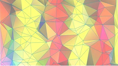 Abstract triangular geometric background Stock Illustration