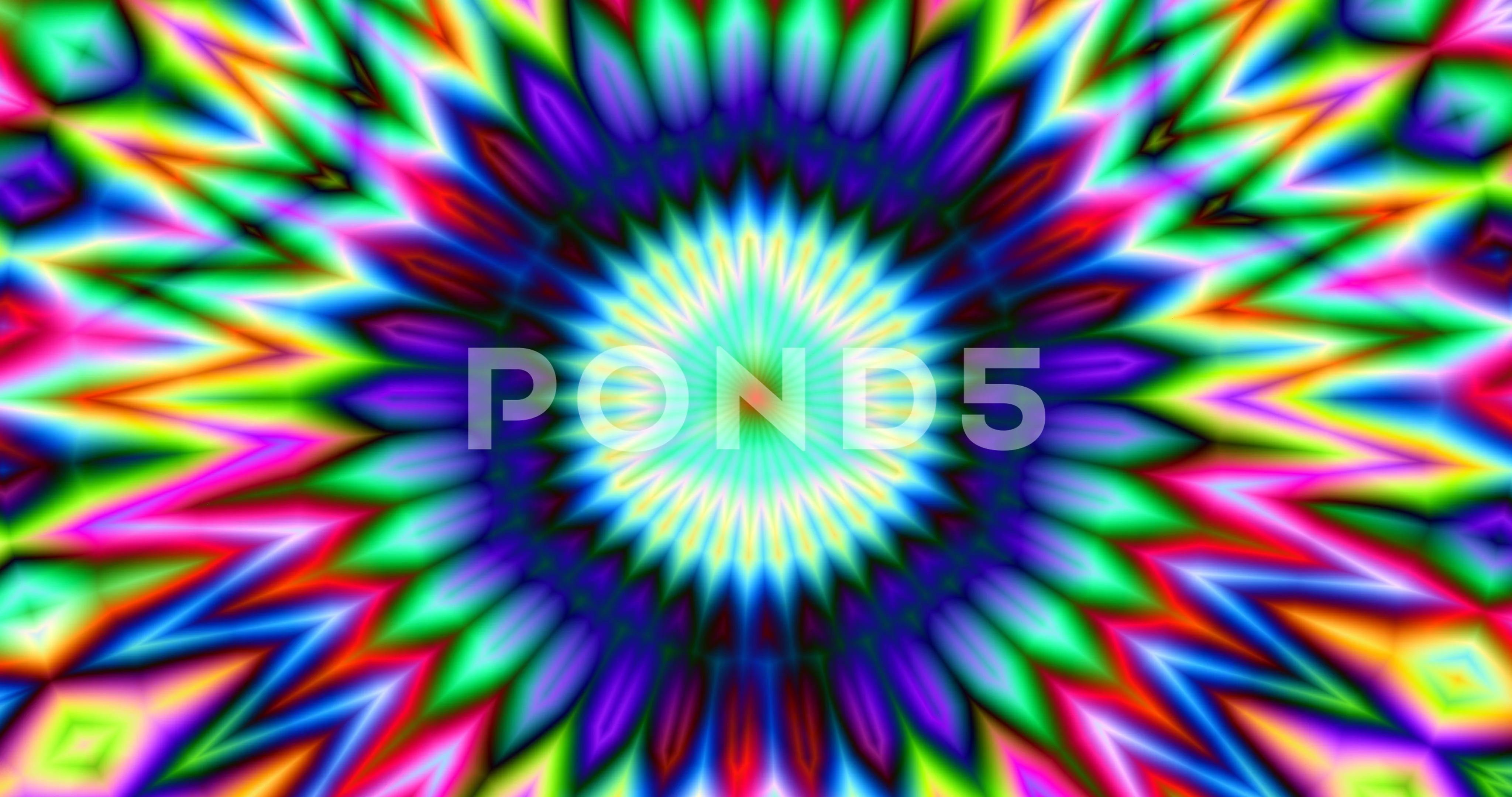 Tye Dye Seamless Pattern Rainbow Neon Abstract Modern Gradient