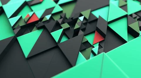 Abstract Triangular Pattern Stockillustratie