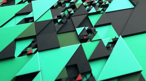 Abstract Triangular Pattern Stock Illustration