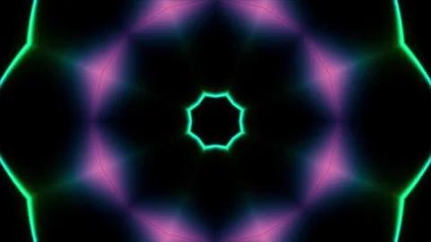 Abstract triangular pattern with motion blur on dark background, creating a dyna Stockbeeldmateriaal 296882018