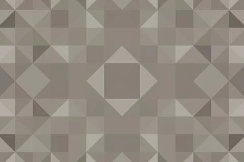 Abstract triangular pixelation. Multi-colored texture. Mosaic pattern Stock Illustration
