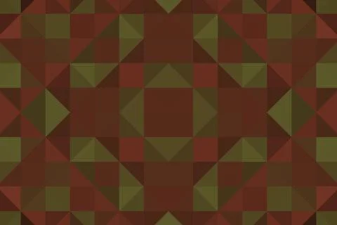Abstract triangular pixelation. Multi-colored texture. Mosaic pattern Illustrazione stock