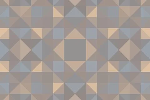 Abstract triangular pixelation. Multi-colored texture. Mosaic pattern Illustrazione stock