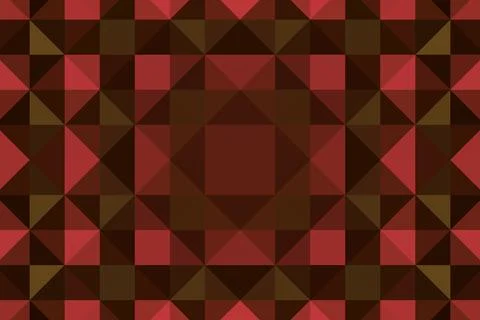 Abstract triangular pixelation. Multi-colored texture. Mosaic pattern Illustrazione stock