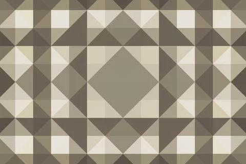 Abstract triangular pixelation. Multi-colored texture. Mosaic pattern Stock Illustration