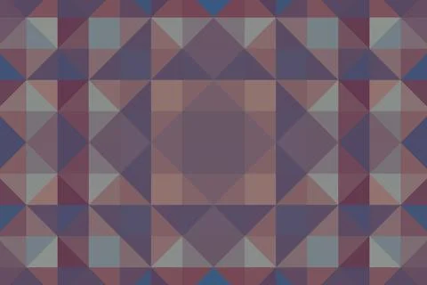 Abstract triangular pixelation. Multi-colored texture. Mosaic pattern Stockillustratie