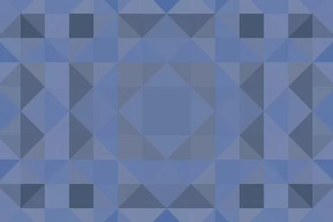 Abstract triangular pixelation. Multi-colored texture. Mosaic pattern Illustrazione stock