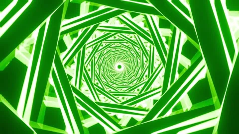 Abstract Triangular Waves Looping Background colorful reflect sci-fi digital Stock Footage 241247300