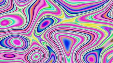 Abstract trippy gradient background with liquid style waves. Seamless loopi.. Stock Footage 312030305