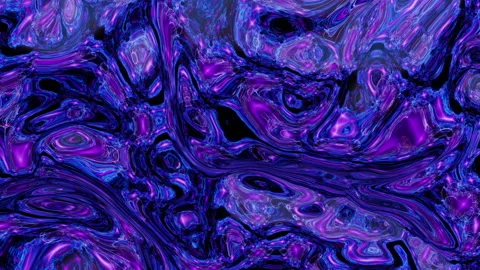 Abstract trippy space background, with copy space, seamless loop background Video stock 146458369