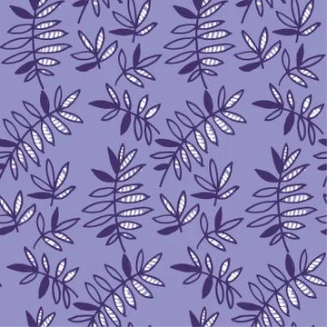 Abstract tropical leaves seamless pattern for wrapping paper, fabric, box, cl Illustrazione stock