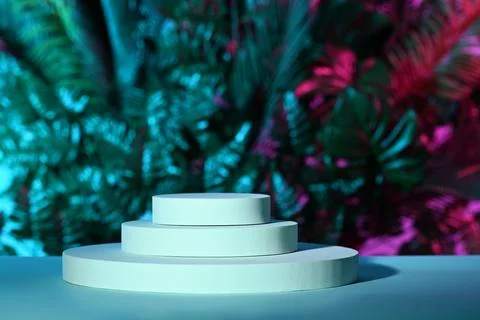 Abstract tropical template Stock Photos