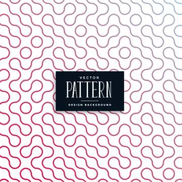 Abstract truchet curved tile pattern background Stock Illustration