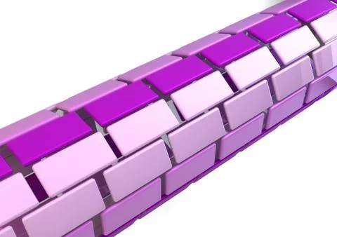 Abstract tube Stock Illustration