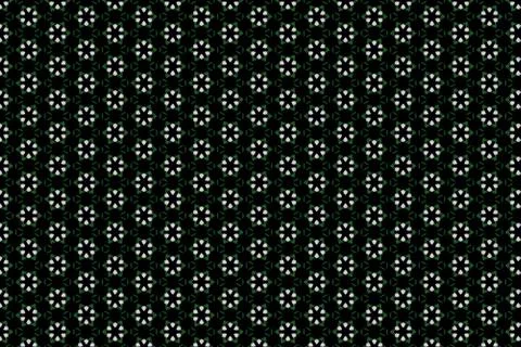 Abstract Tulip Pattern Stock Illustration