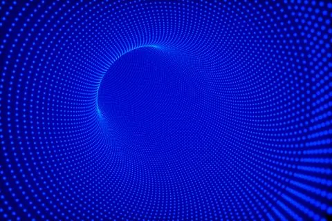 Abstract tunnel ,3d render Illustrazione stock