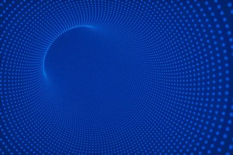 Abstract tunnel ,3d render Stock-Illustration