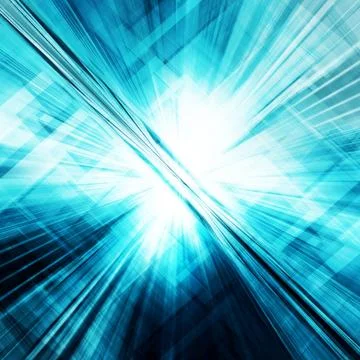 Abstract tunnel 3d rendering Stock Illustration