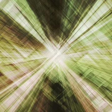 Abstract tunnel 3d rendering Stock Illustration