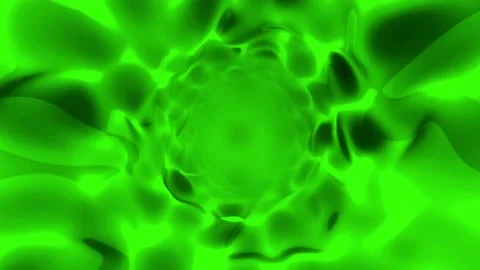 Abstract tunnel background green Stock Footage 229426764
