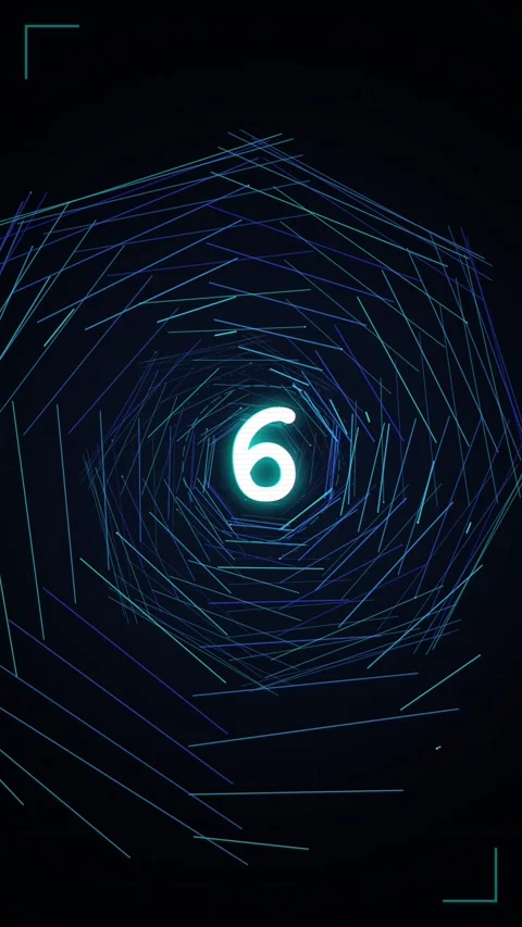 Abstract tunnel effect background for modern futuristic motion graphics Stock Footage 344940430