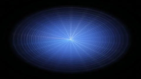 Abstract tunnel gradient animated background with vermillion deep colors Stock Footage 331201576