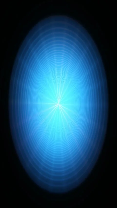 Abstract tunnel gradient animated background with teal mid colors Video stock 331752803