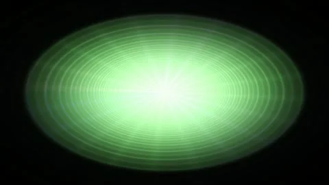 Abstract tunnel gradient animated background with lime mid colors Stock Footage 331823167