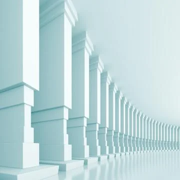 Abstract tunnel Stock Illustration