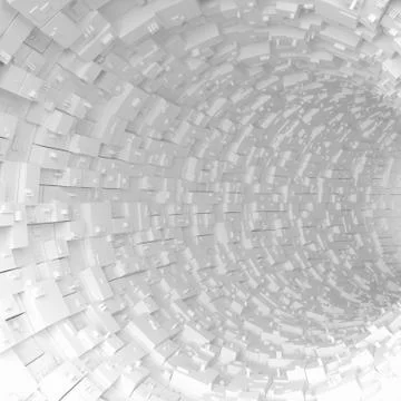 Abstract tunnel Stock Illustration