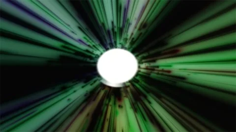 Abstract Tunnel of Light Stock Footage 289129802